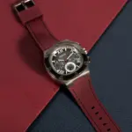 Guess Headline Grå/Gummi 42 mm - Bild 3