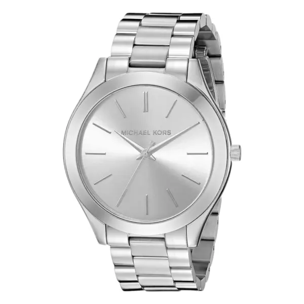 Michael Kors Slim Runway Quartz Stållänk Silver, bild 2