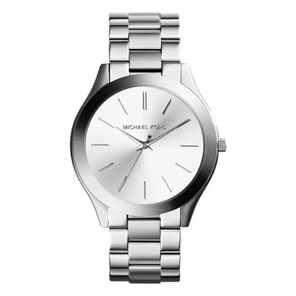 Michael Kors Slim Runway Quartz Stållänk Silver