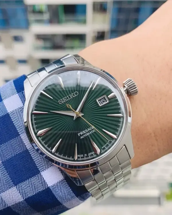 Seiko Presage Automatic SRPE15J1 | Seiko Presage herrklocka - URME