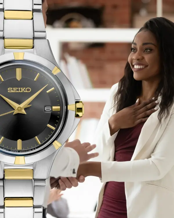 seiko damklocka SUR414 | Seiko Essentials damklocka - URME