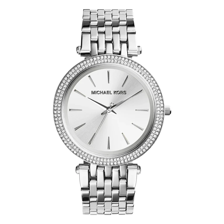 Michael Kors Darci MK3190 i silverfärgat stål med kristallram