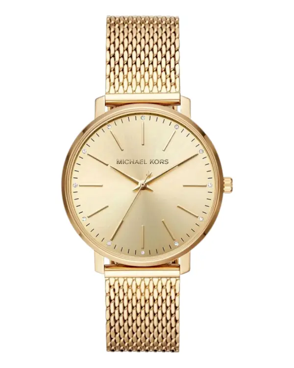 michael kors klocka dam guld