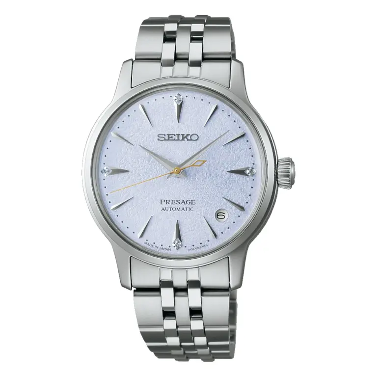 Seiko Presage Cocktail Time SRPL61J1 Frozen Sky Diving med diamanter