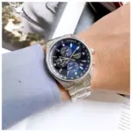 Seiko Classic Chronograph Blå/Stål 42 mm - Bild 2
