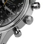 Seiko Classic Chronograph Svart/Stål 43 mm - Bild 3