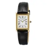 Seiko Conceptual Quartz Vit/Svart läder 19,6 mm