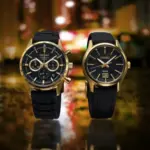 Seiko Sport Chronograph Svart/Svart silikon 43 mm - Bild 3