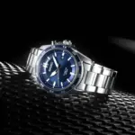 Seiko Kinetic Blå/Stål 43 mm - Bild 2