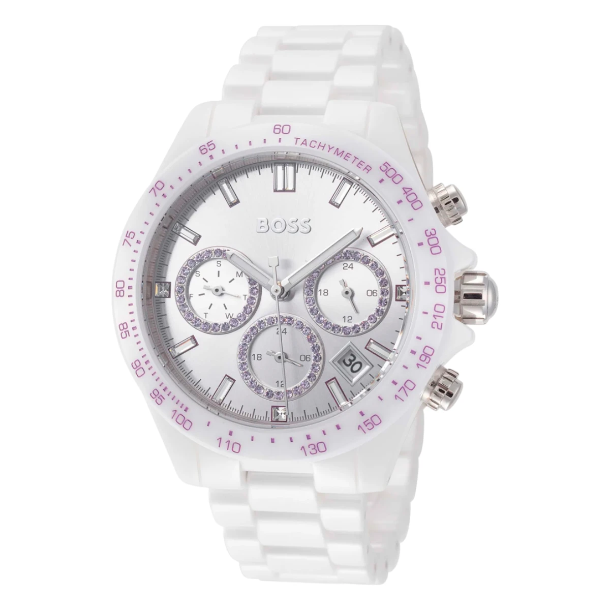 1502632_1 BOSS Novia Quartz Lila/Keramik 38 mm - Bild 1