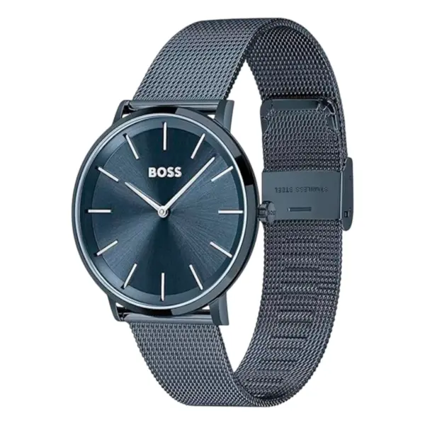 Hugo Boss Skyliner Quartz Blå Meshlänk Blå, bild 2
