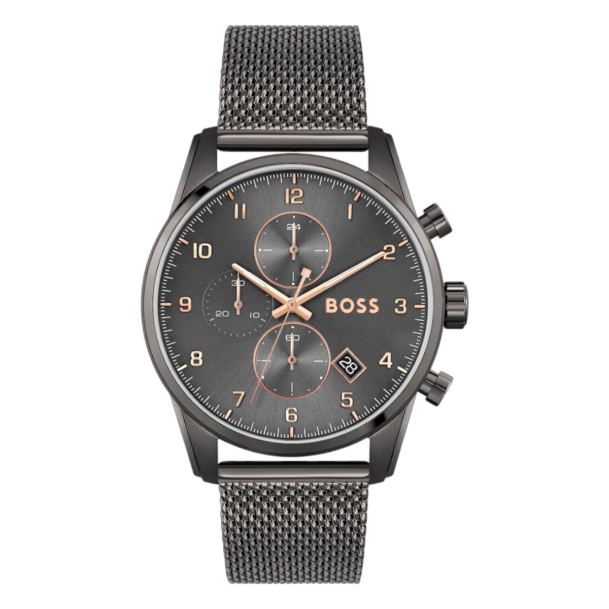1513837_1 Hugo Boss Quartz Grå 44 mm - Bild 1