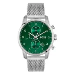 Hugo Boss Quartz Grön/Stål 44 mm