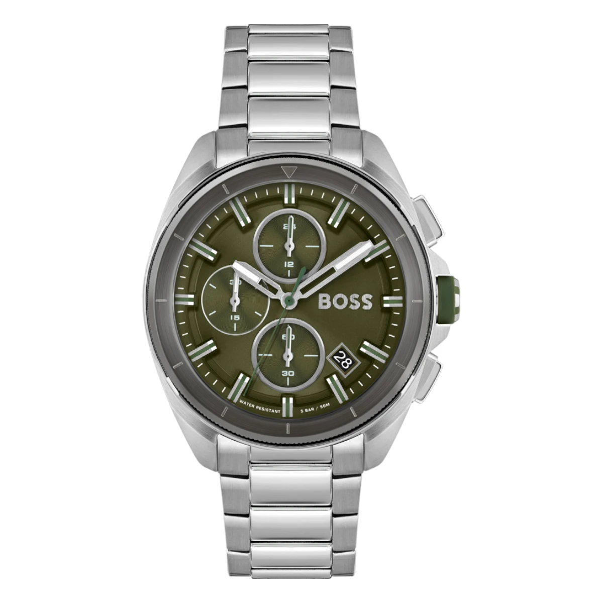 1513951_1 Hugo Boss Quartz Grön/Grå 44 mm - Bild 1