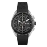 Hugo Boss Quartz Grå/Gummi 44 mm