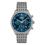 Hugo Boss Quartz Marinblå/Grå 45 mm