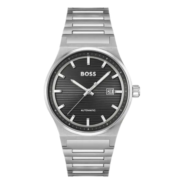 Hugo Boss Candor Auto Automatic Stållänk Svart