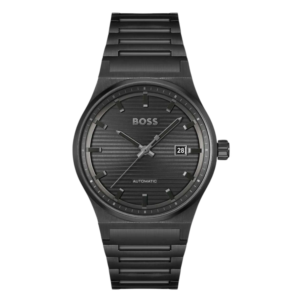 1514120_1 Hugo Boss Automatic Svart 40 mm - Bild 1