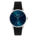 Hugo Boss Quartz Svart/Gummi 40 mm