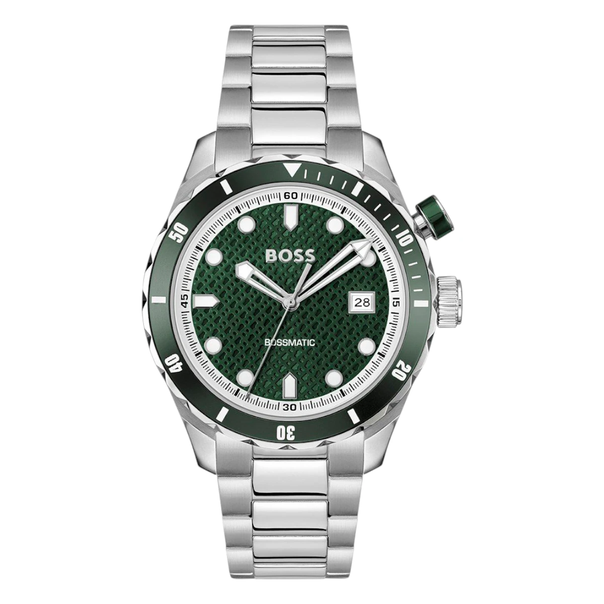 1514178_1 Hugo Boss Kinetic Grön/Grå 42 mm - Bild 1