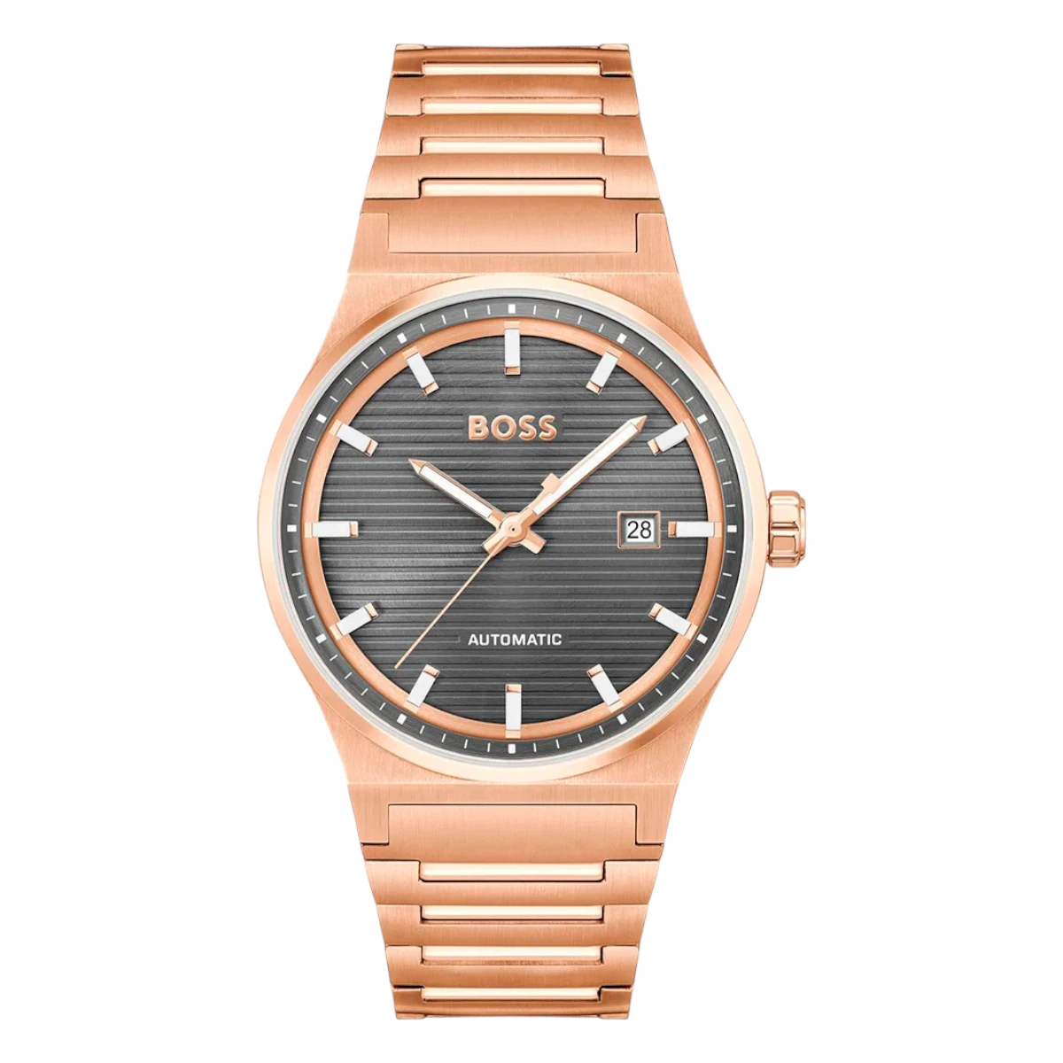 1514185_1 Hugo Boss Automatic Grå/Rosa 41 mm - Bild 1