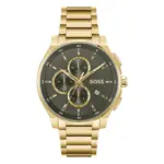 Hugo Boss Quartz Brun/Guld 44 mm