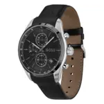 Hugo Boss Quartz Svart/Läder 44,5 mm - Bild 2