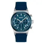 Hugo Boss Quartz Blå/Silikon 41 mm