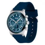 Hugo Boss Quartz Blå/Silikon 41 mm - Bild 2