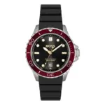 Hugo Boss Troper Sport Quartz Silikonarmband Svart