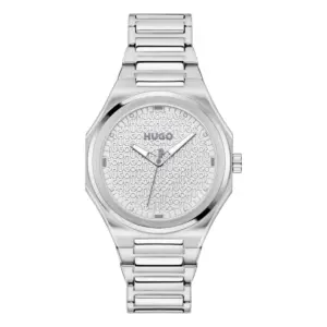HUGO Grail For Her Quartz Stållänk Silver