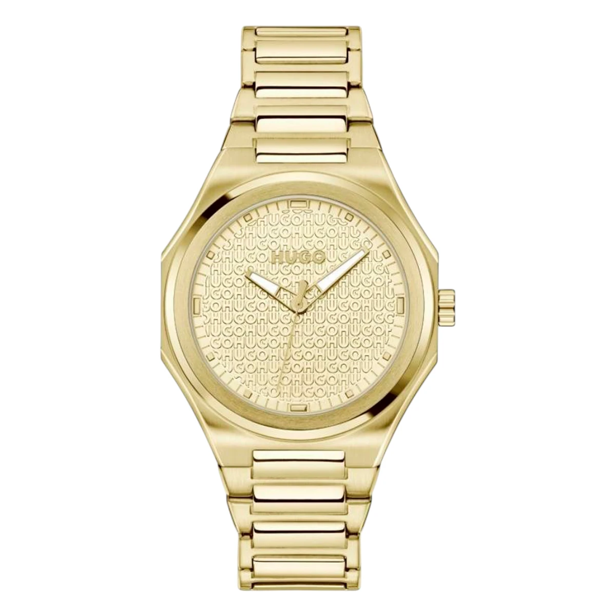 1540177 HUGO Grail For Her Quartz Guldfärgad Stållänk Guldfärgad