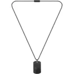 BOSS ID Halsband Stål Svart