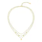 BOSS Iris Halsband Stål Guld
