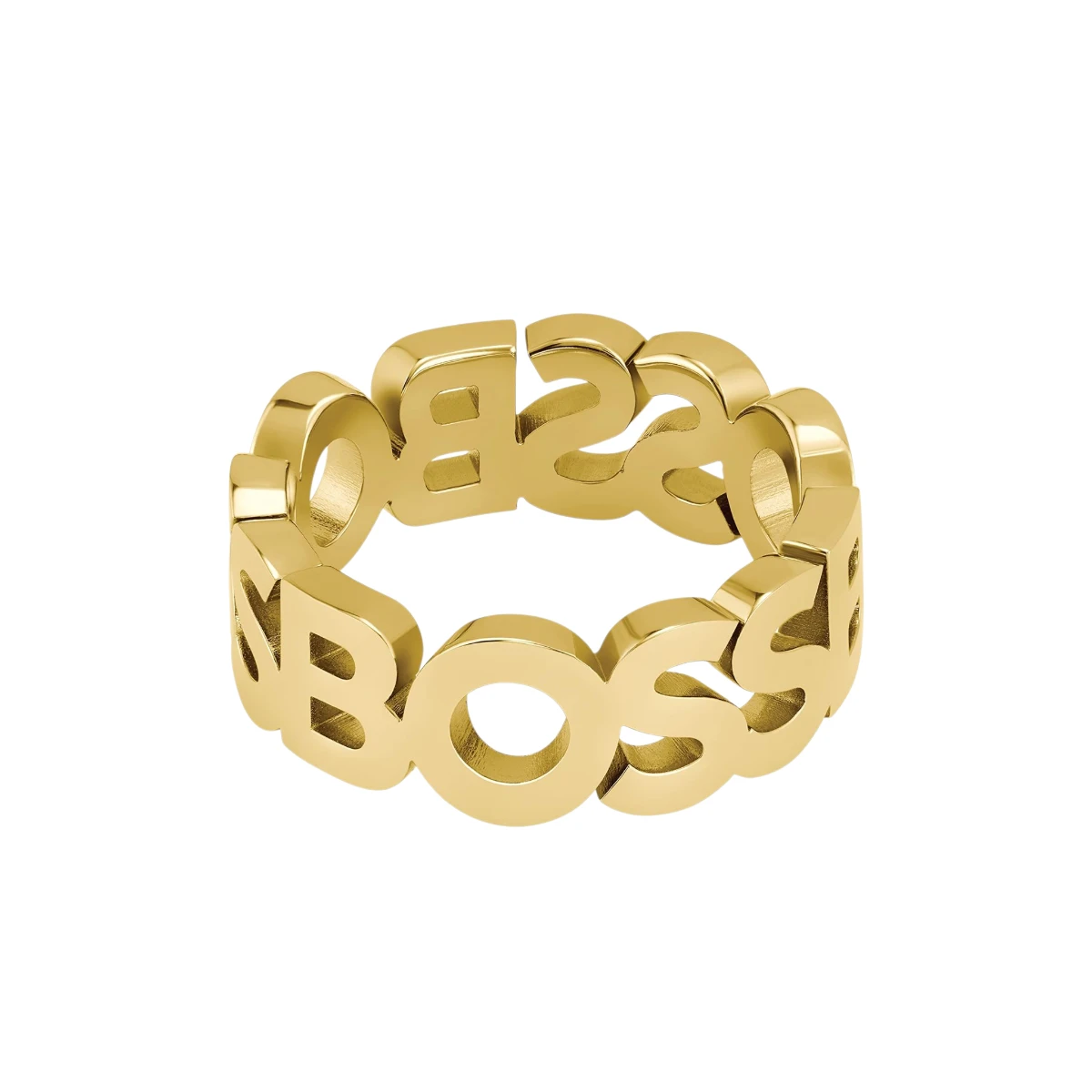 1580446L BOSS Kassy Ring Stål Guld 66 - Bild 1