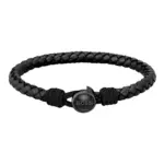BOSS Thad Armband Läder Svart