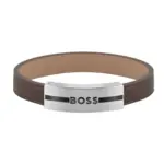 BOSS Luke Armband Läder Brun