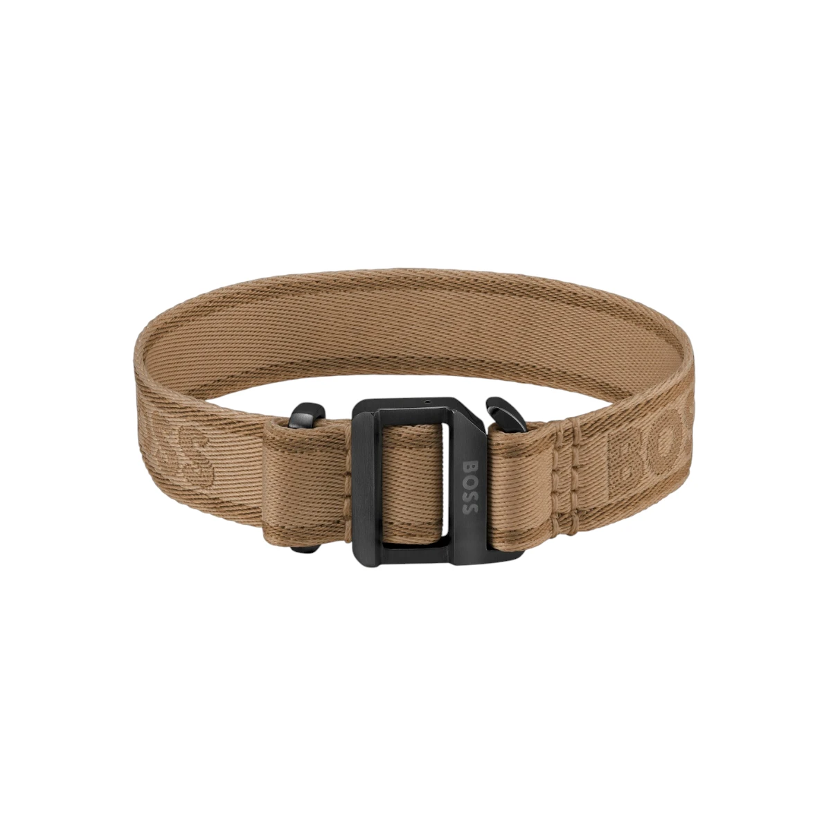 1580499 BOSS Colin Armband Textil Brun - Bild 1