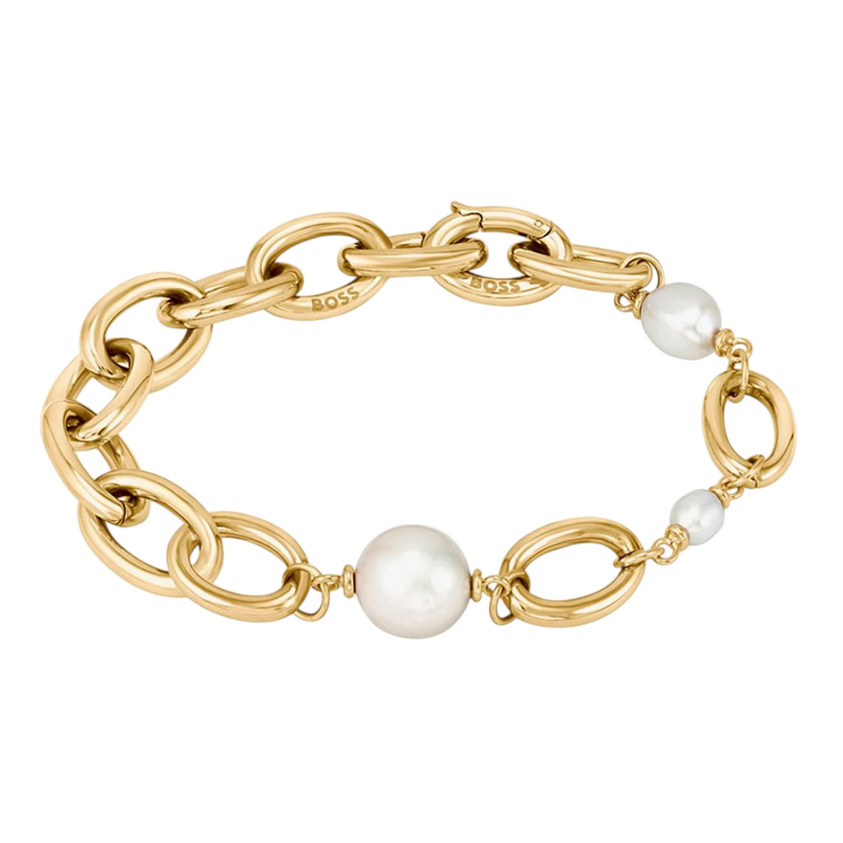 1580507 BOSS Leah Armband Stål Guld - Bild 1