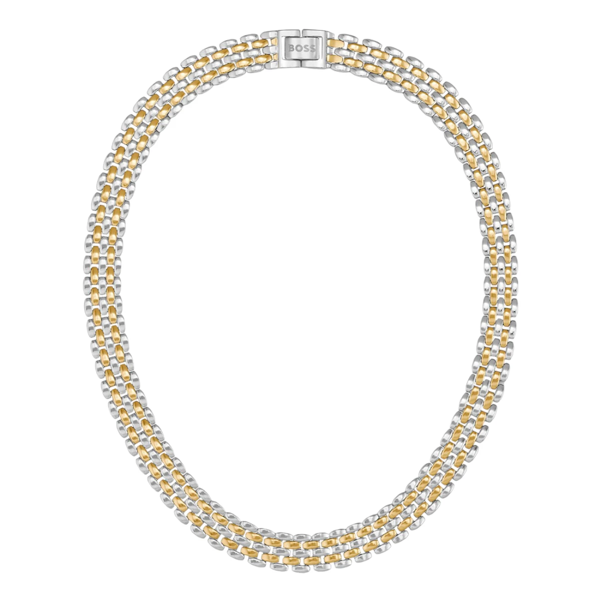 1580548 BOSS Isla Halsband Stål Tvåfärgad - Bild 1