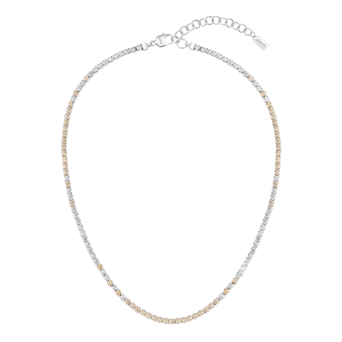 1580630 BOSS Kassy Precious Halsband Stål Silver - Bild 1