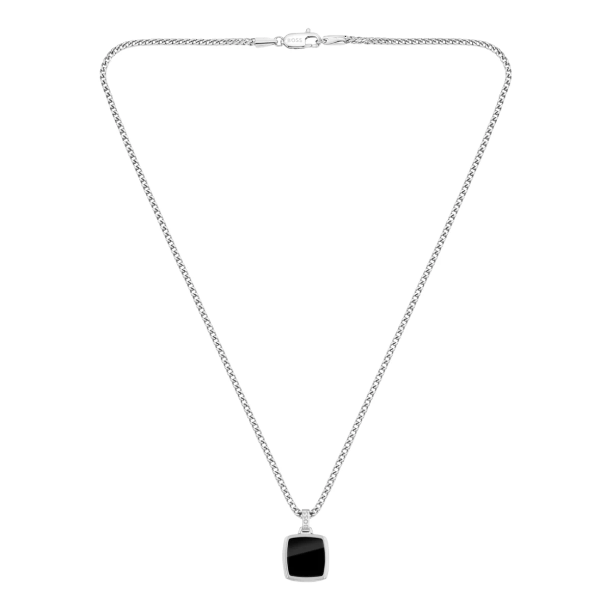 1580648 BOSS Odell Halsband Stål Silver - Bild 1