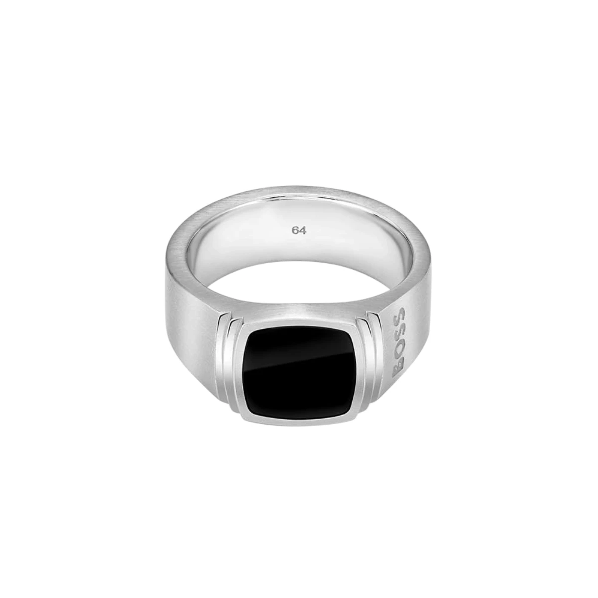 1580652M BOSS Odell Ring Stål Silver - Bild 1