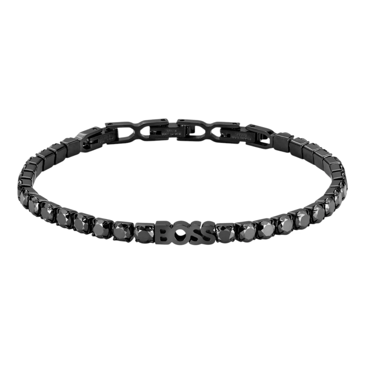 1580708 BOSS Kassy Glow Armband Stål Svart - Bild 1