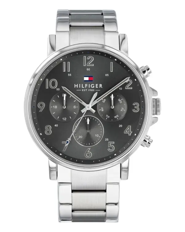 Tommy Hilfiger Daniel Quartz Stållänk Grå