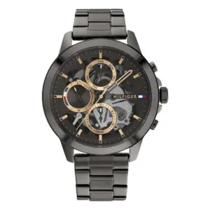 Tommy Hilfiger Henry Quartz Stållänk Grå