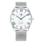 Tommy Hilfiger Becker Quartz Mesh Silver