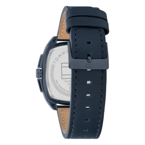 Tommy Hilfiger Apollo Quartz Läder Blå, bild 2