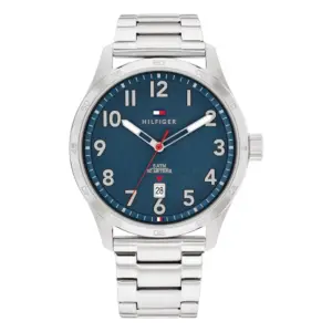 Tommy Hilfiger Forrest Quartz Stållänk Blå