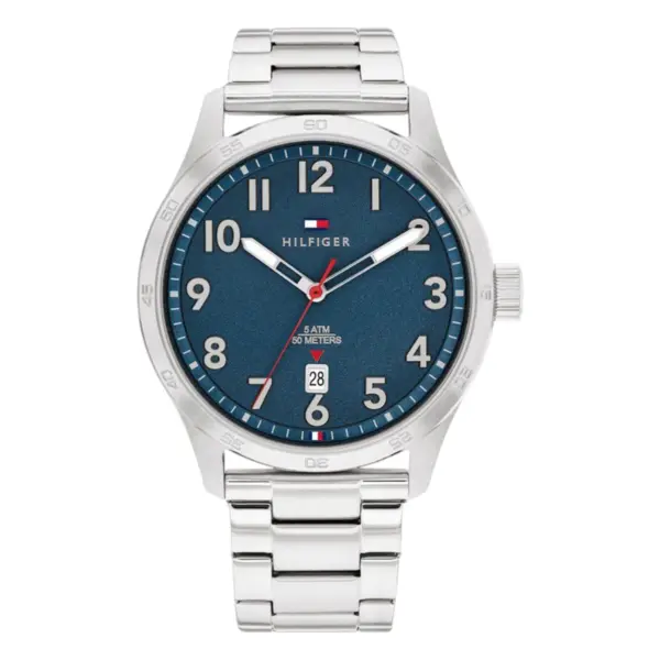 Tommy Hilfiger Forrest Quartz Stållänk Blå